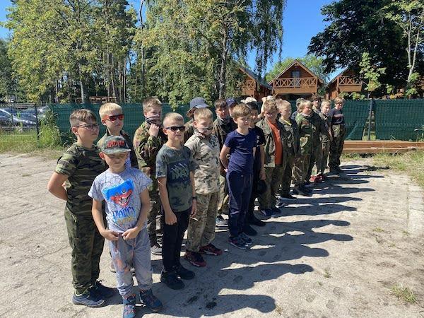 Młłody Komandosa - Mrzeżyno - kolonie dla dzieci www.roza.pl