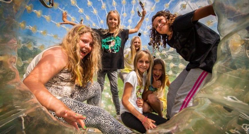 obóz młodzieżowy zorbing