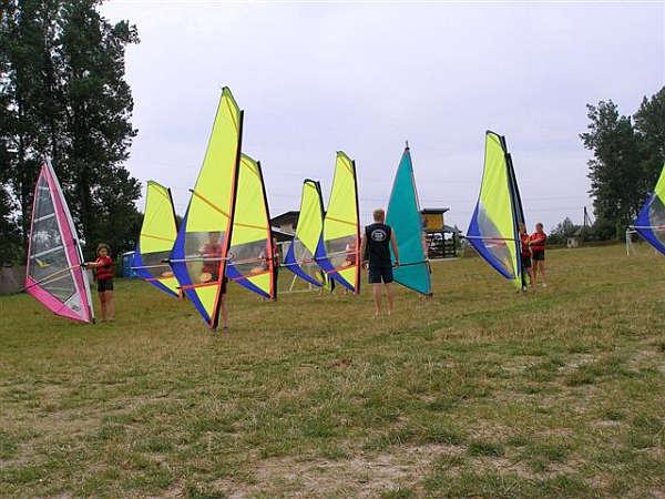 Obóz windsurfingowy - Pisz