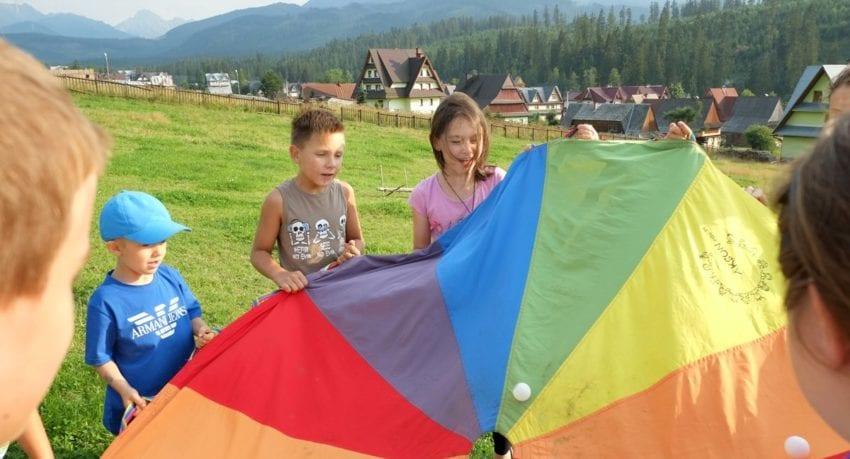 Pierwszy obóz w górach - bajkowa przygoda
