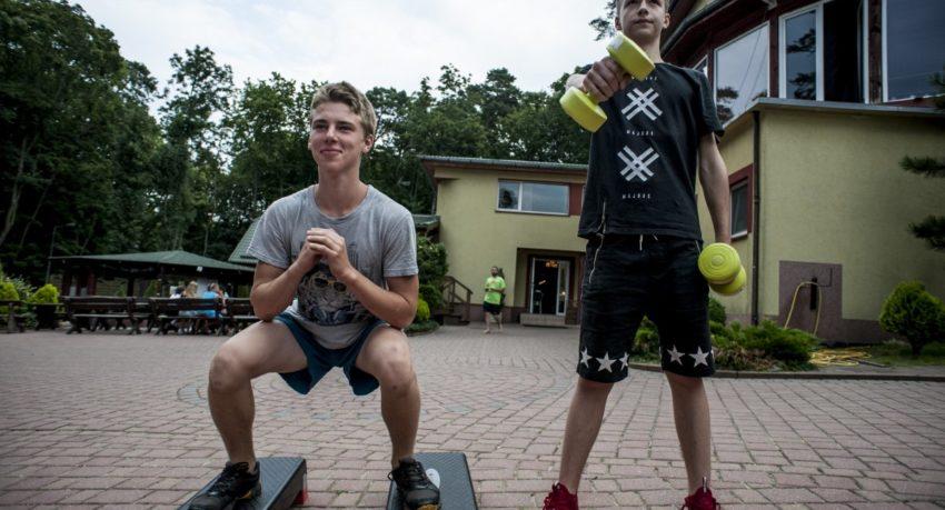 obóz sportowy zajęcia